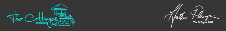The Cottages on the Key email header