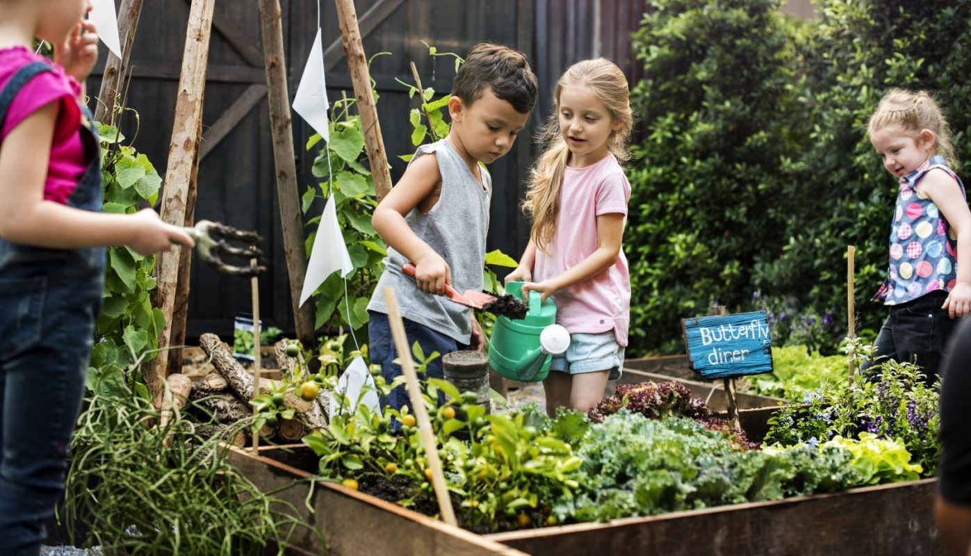 kids gardening in Siesta Key